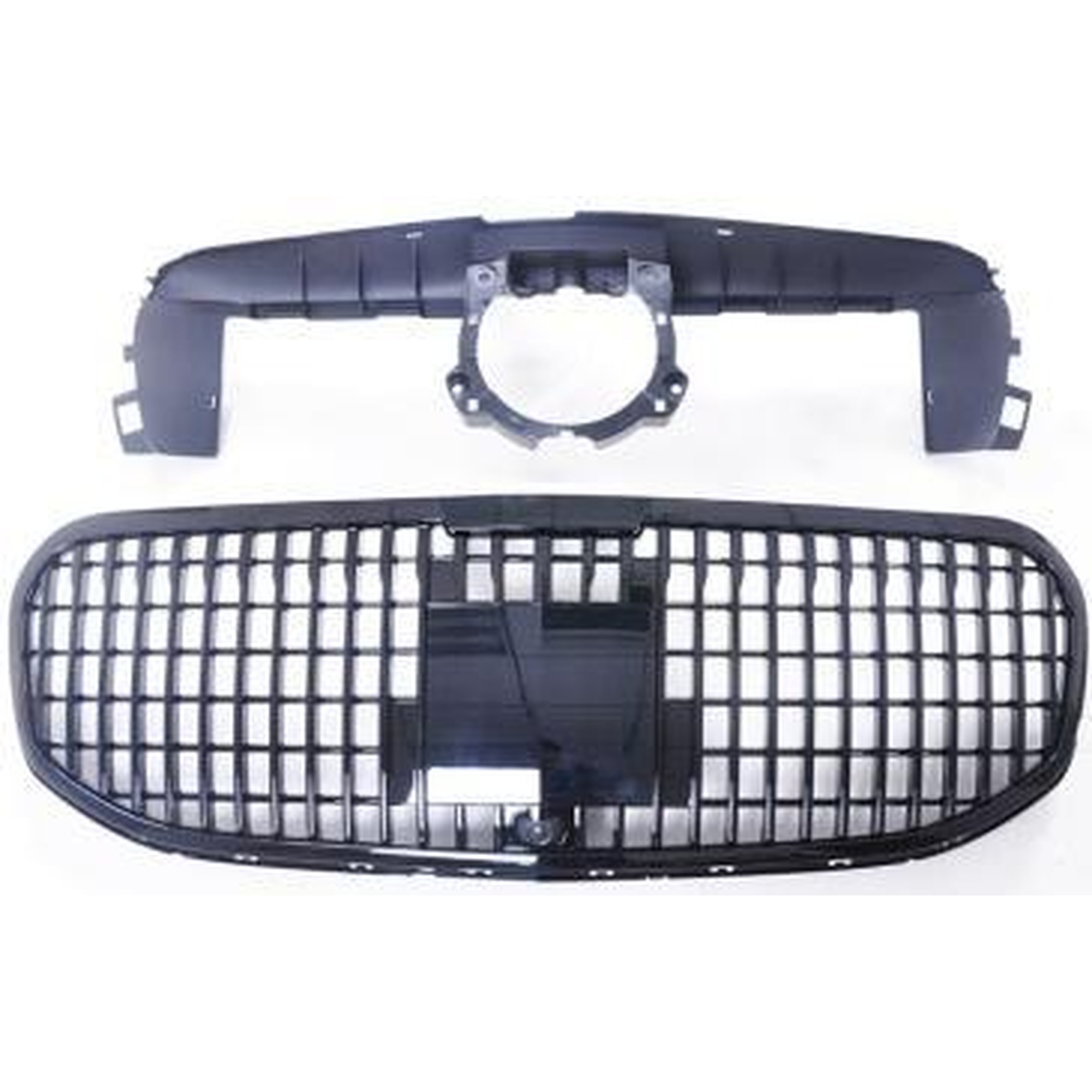 Maybach Grille With ACC Black MTP-BZG-192 for BENZ