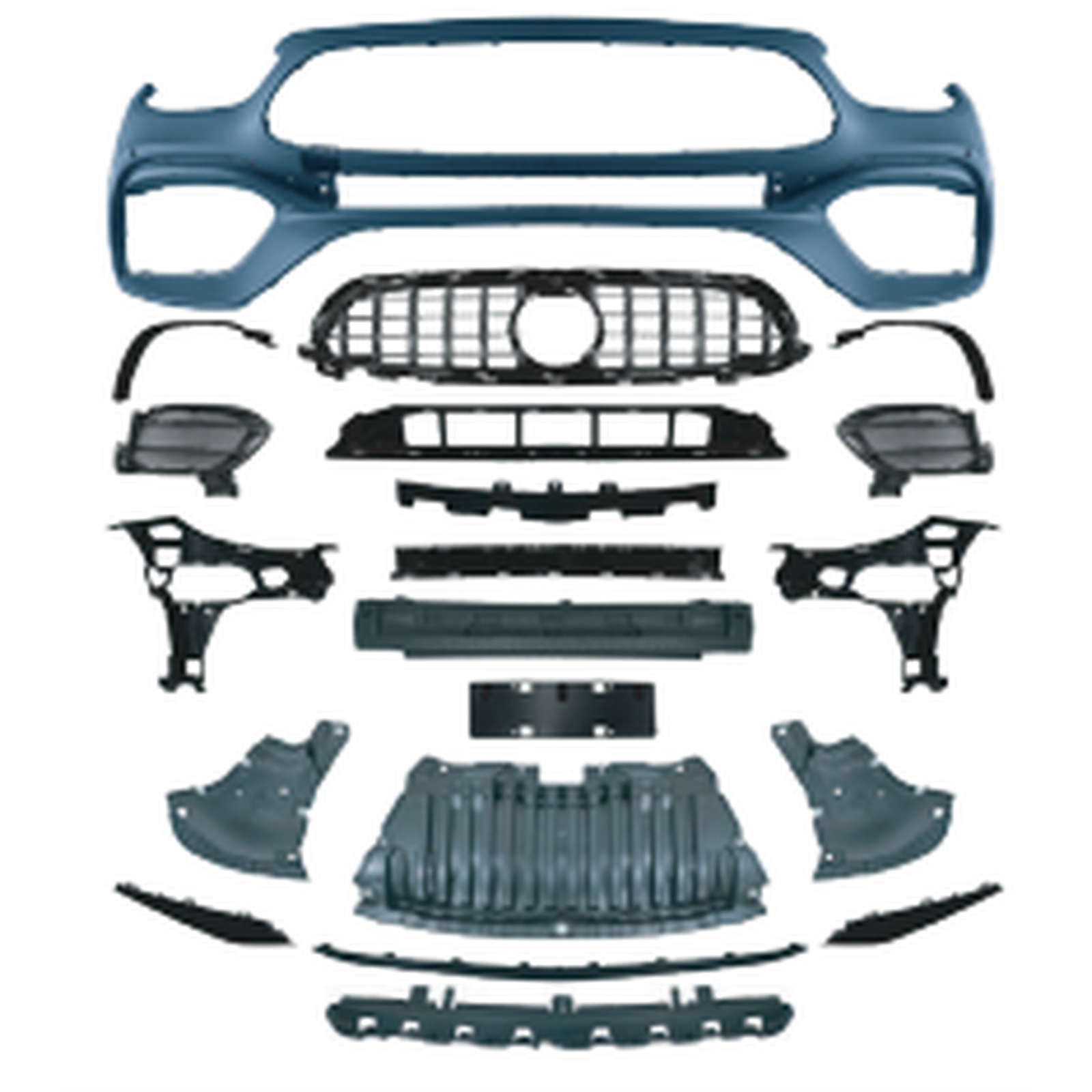 E63 Front Bumper Assy MTP-W213-055 for BENZ