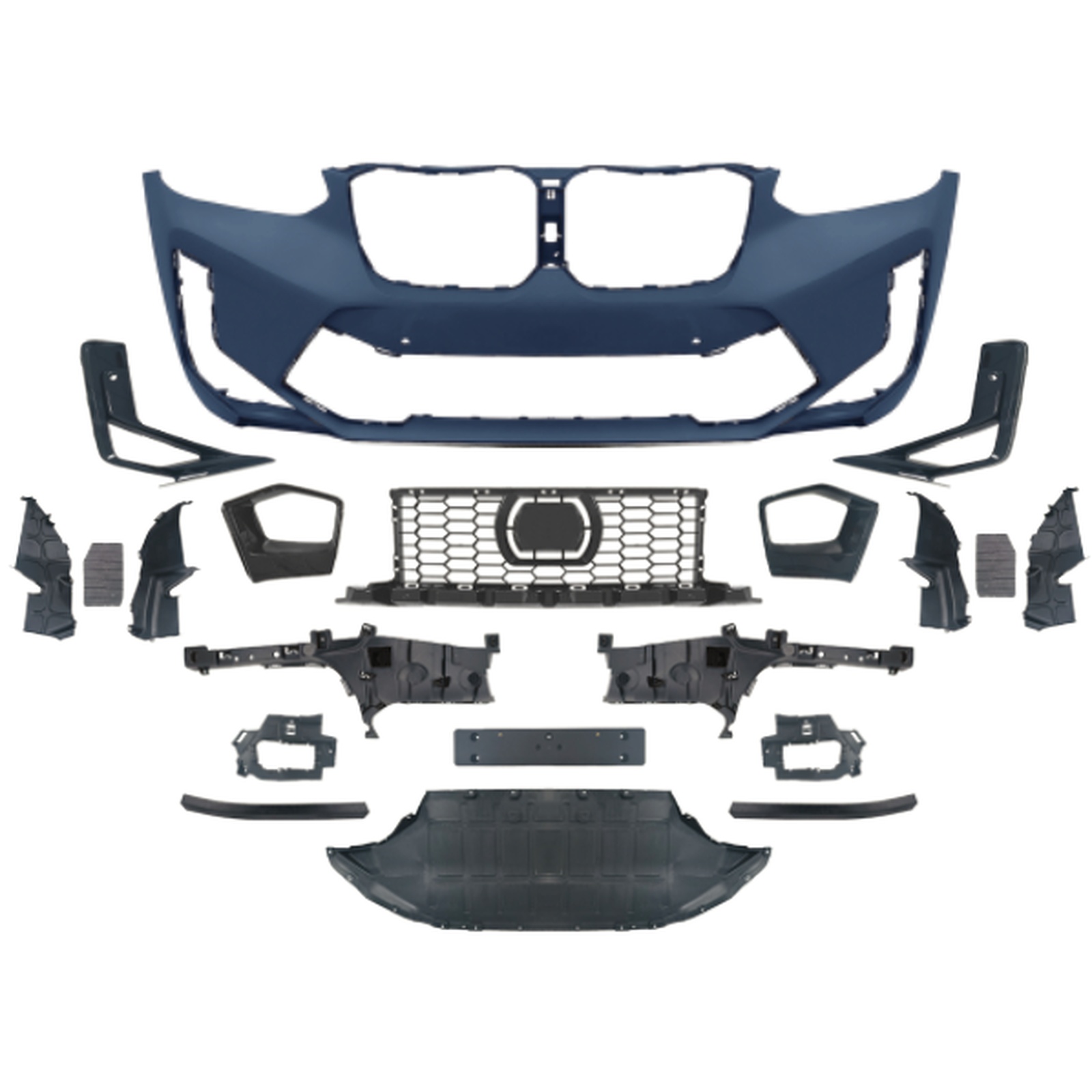 X4M Front Bumper Assy MTP-G02-033 for BMW
