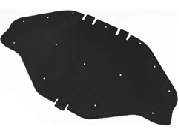 Hood Insulation Cotton BC0910520 for 梅赛德斯-奔驰 Mercedes-Benz