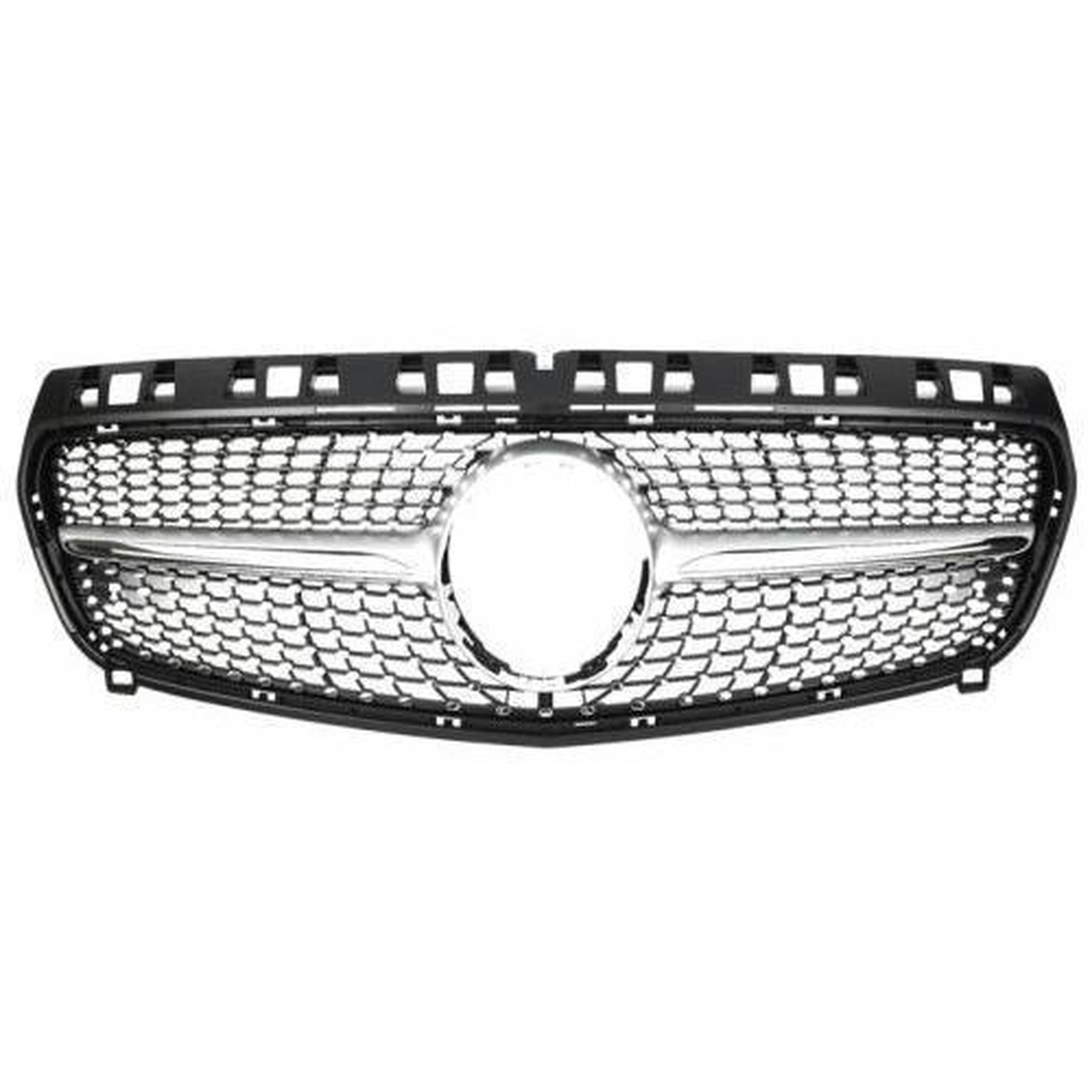 Diamond Grille Silver MTP-BZG-002 for BENZ