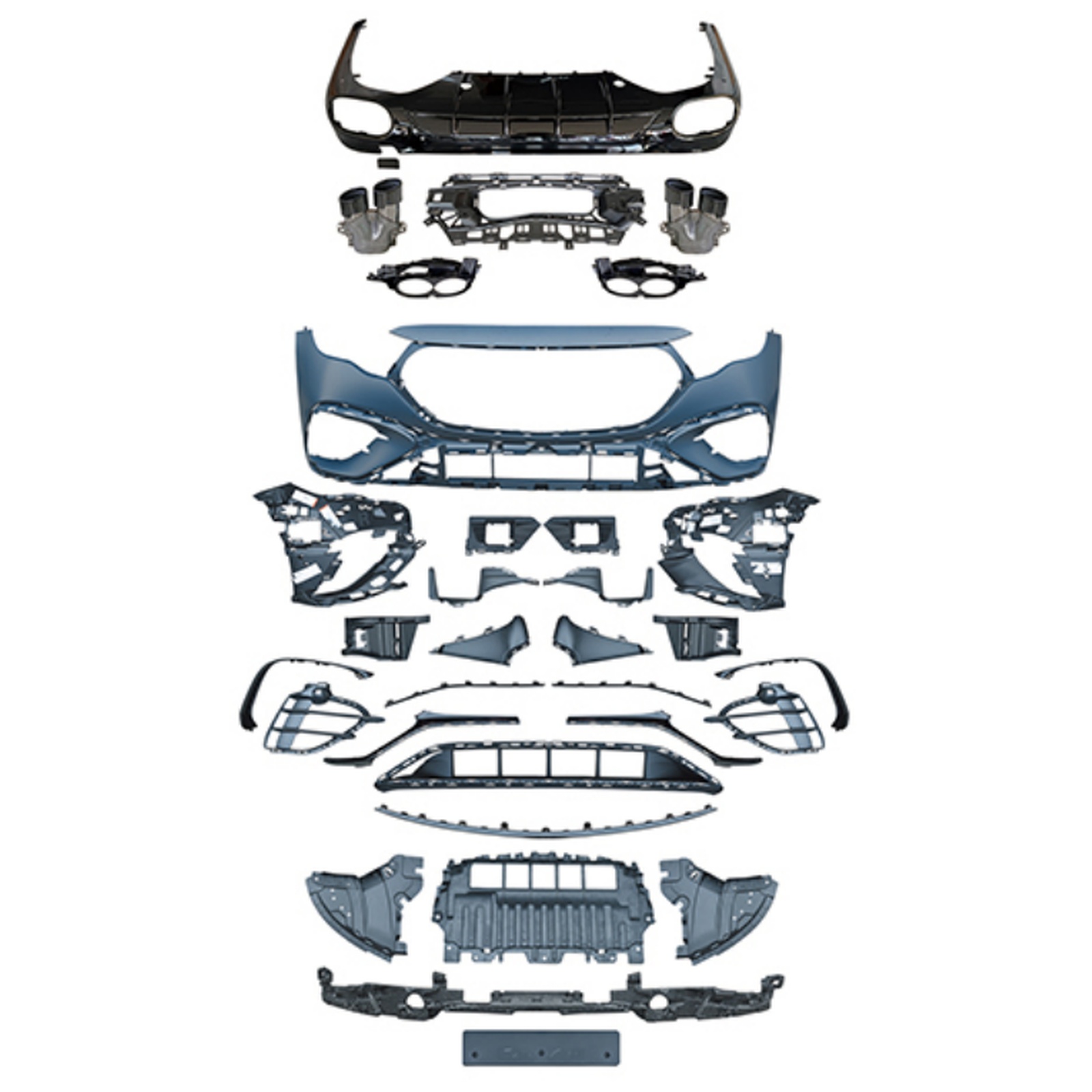 E53 Bodykit For AMG Line MTP-W214-002 for BENZ