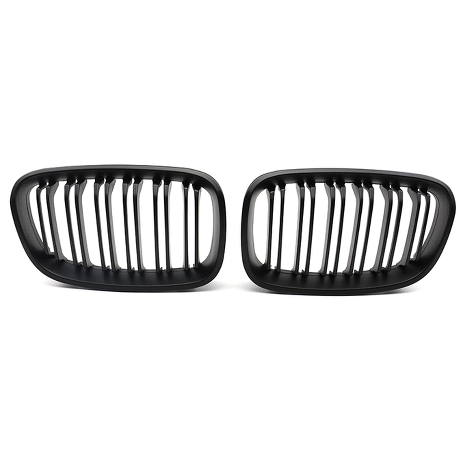 Matte black/double/ grille MTP-BMG-005 for BMW