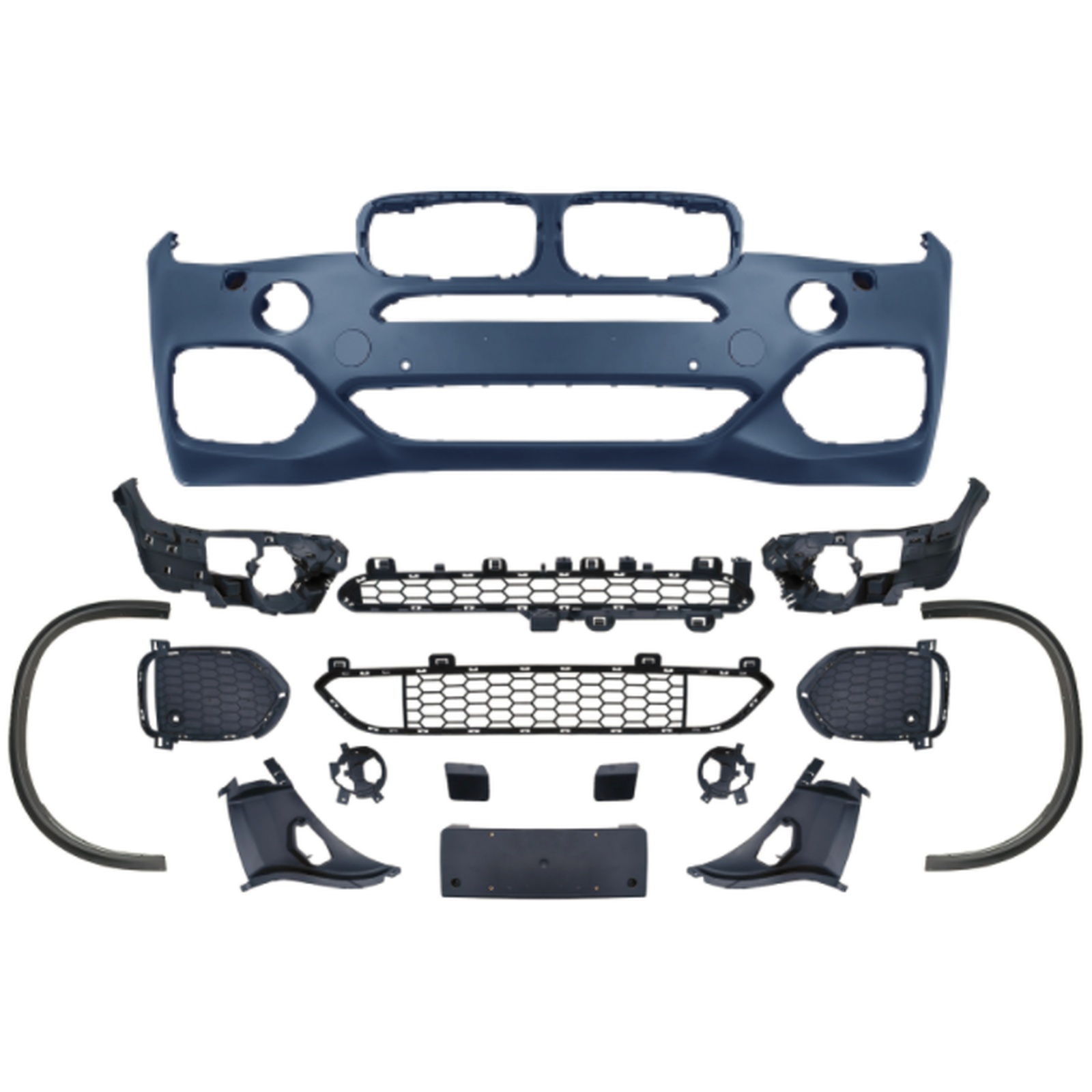 M-Tech Front Bumper Assy MTP-F15-027 for BMW