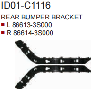 Bracket,Rear Bumper HN0820200 for 现代 Hyundai
