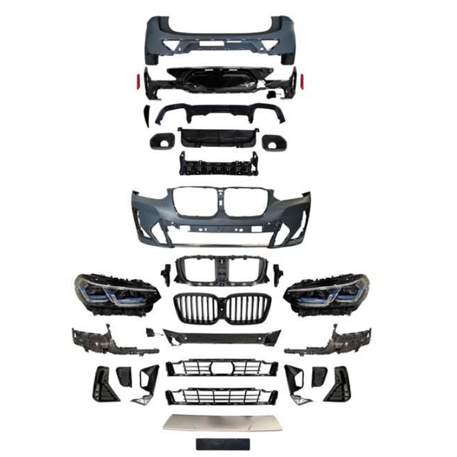 X4 M-Tech Old to New Body kit 18-20 MTP-G02-002 for BMW