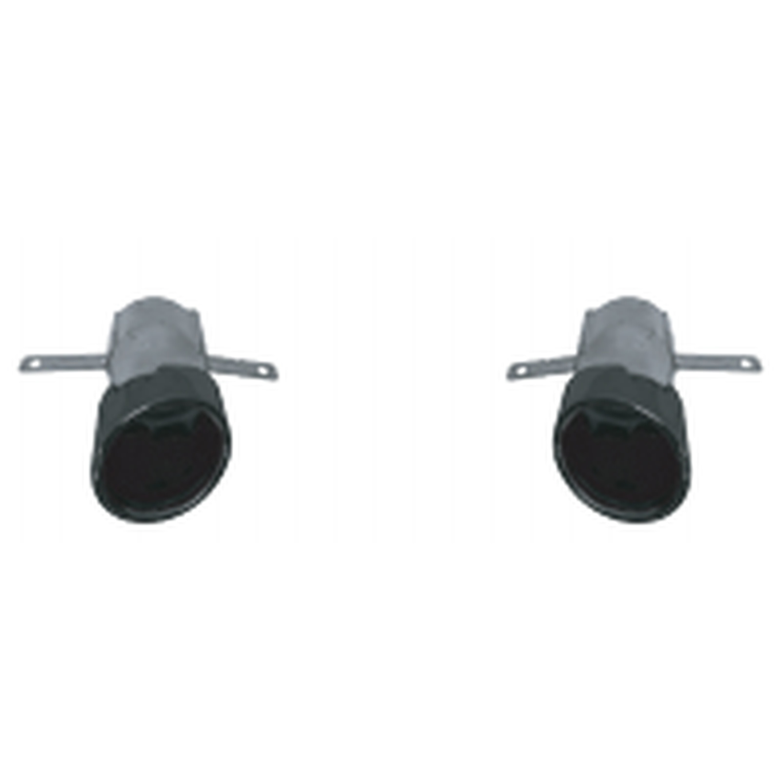 CLA35 Exhaust Pips Black  (Universal For W177-AMG35) MTP-W118-014 for BENZ