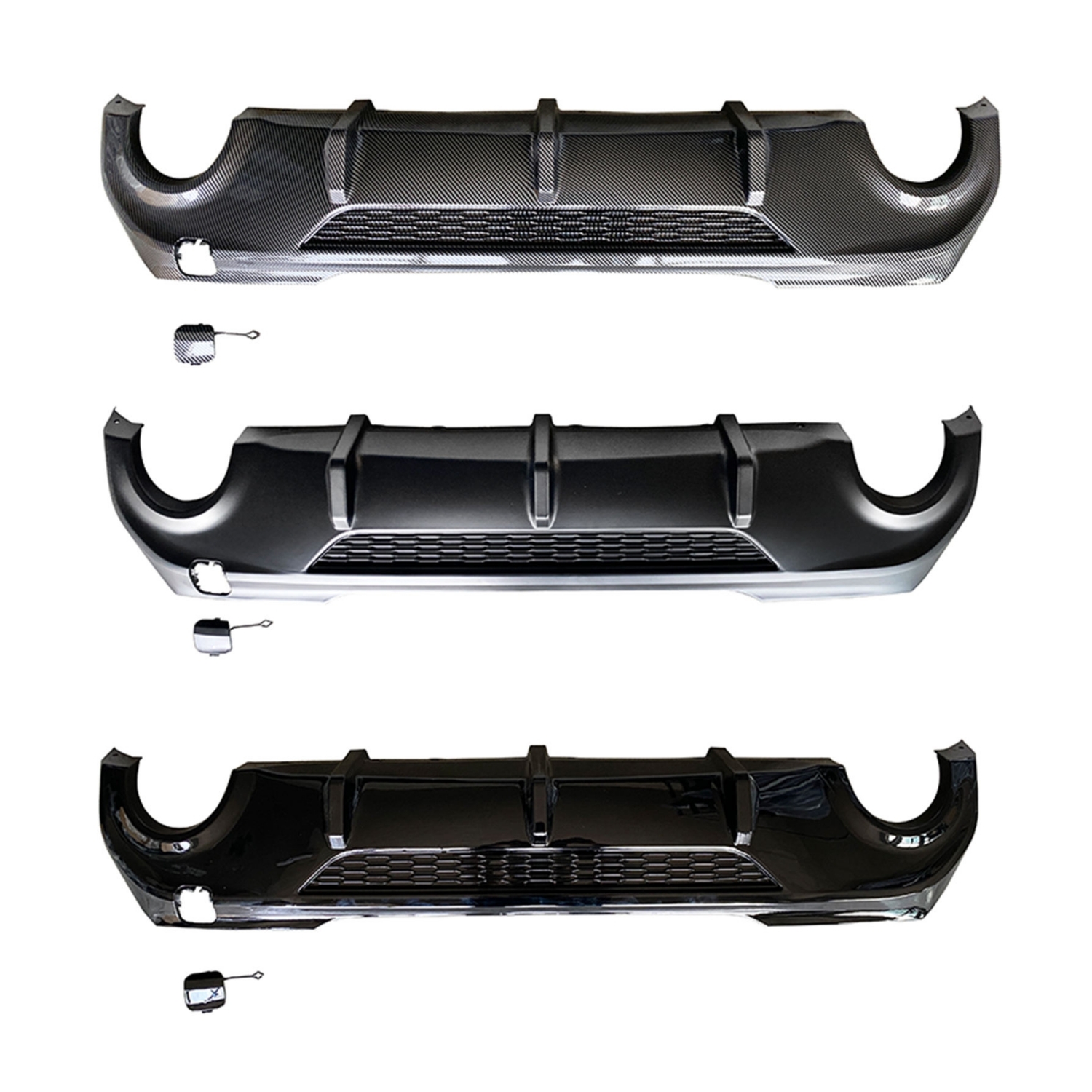 F40 135i Rear diffuser for M-Tech MTP-F40-004 for BMW