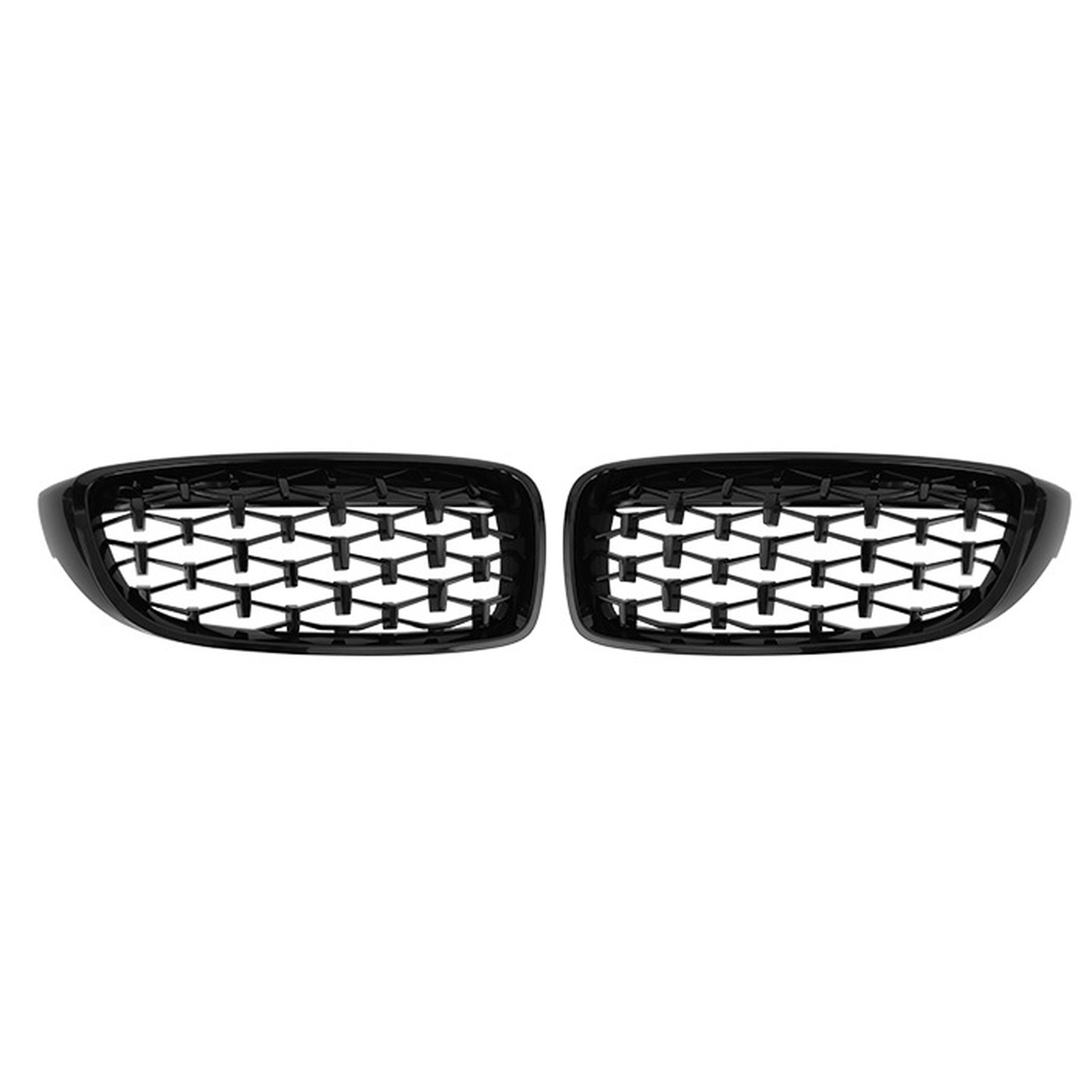 Diamond Gloss Black grille MTP-BMG-416 for BMW