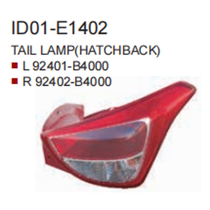 Tail Lamps HN0290172HB for 现代 Hyundai