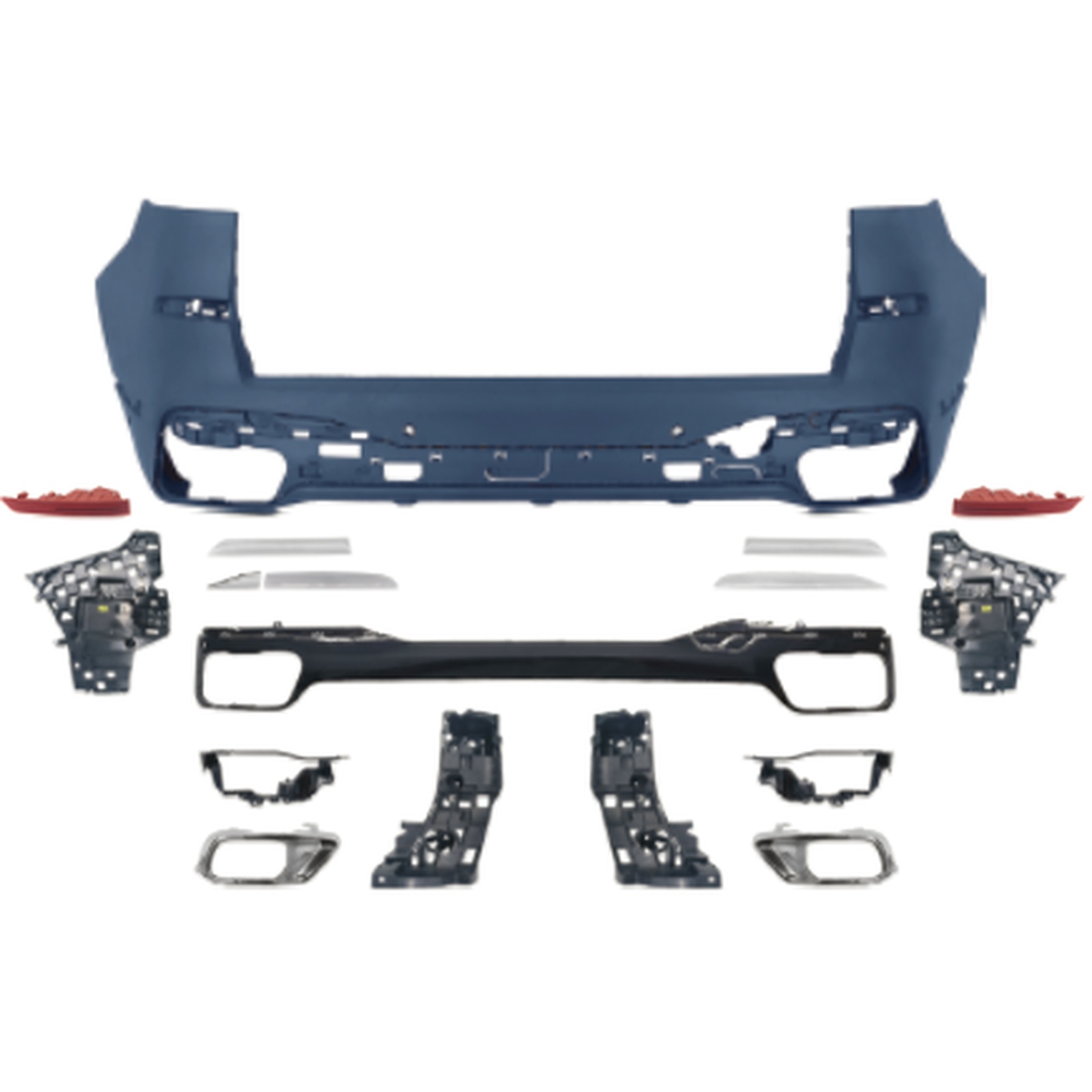 M-Tech Rear Bumper Assy MTP-G07-020 for BMW