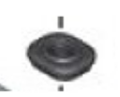 Water tank rubber block MTPBMAFG11225 for BMW OE