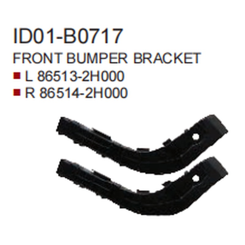 Bracket,Front Bumper HN0170051 for 现代 Hyundai