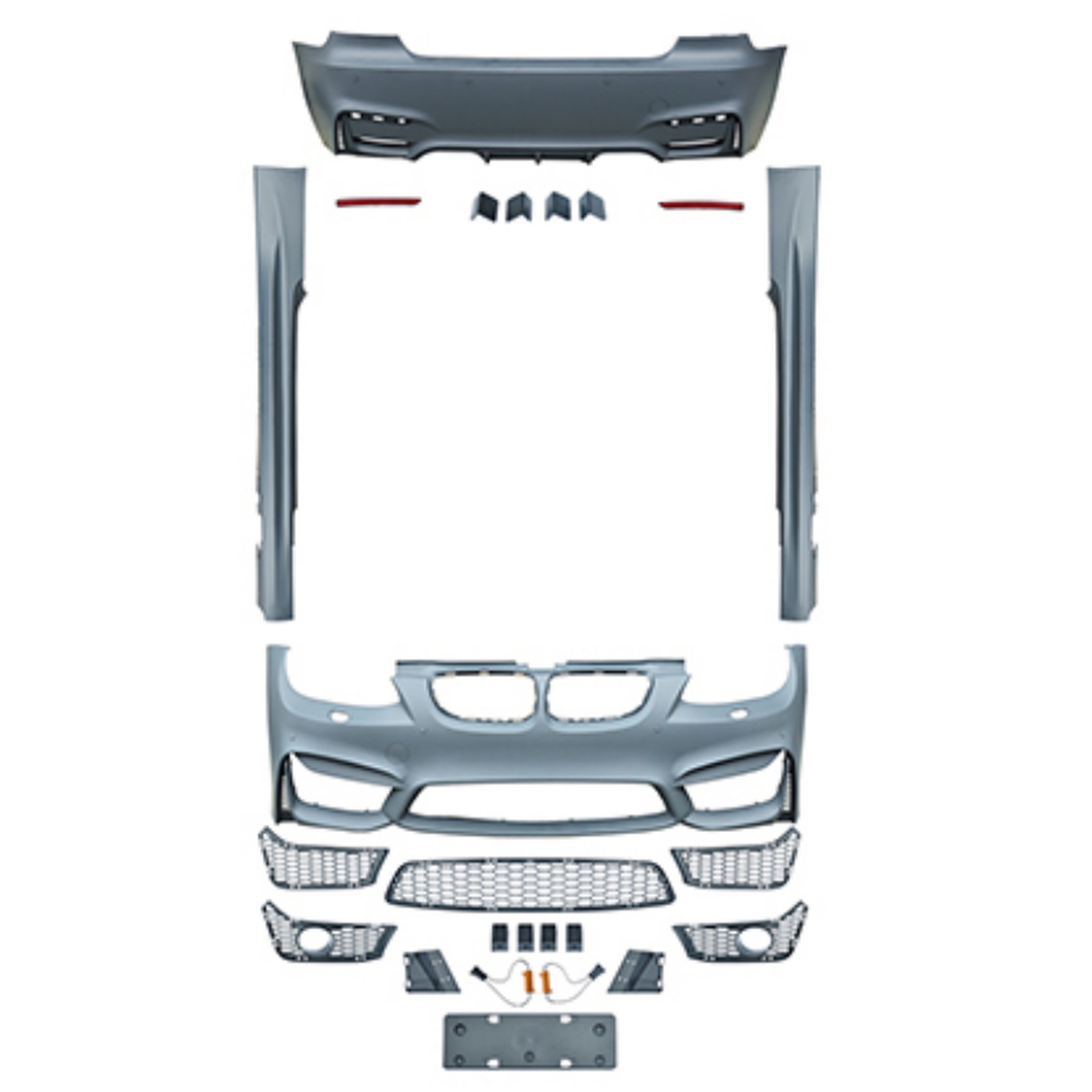 F80 M3 Look Bodykit For 06-09 E92 MTP-E92-053 for BMW