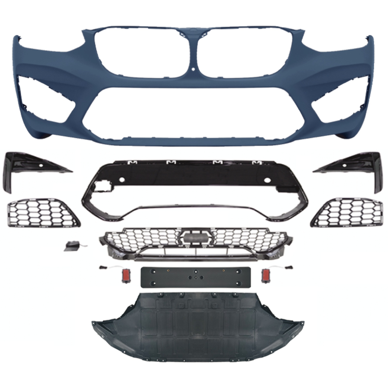 X3M Front Bumper Assy MTP-G01-010 for BMW