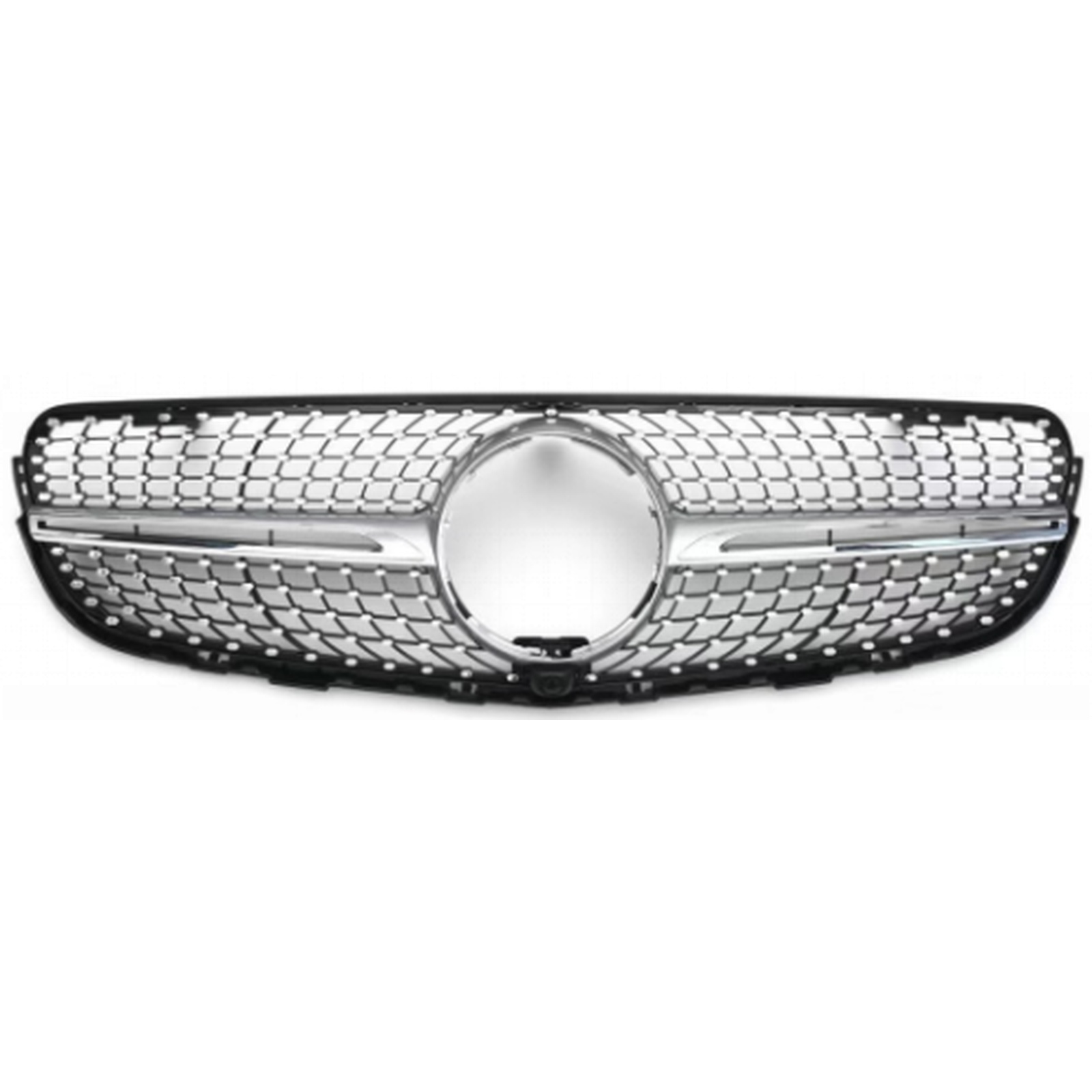 Diamond Grille Silver MTP-BZG-148 for BENZ