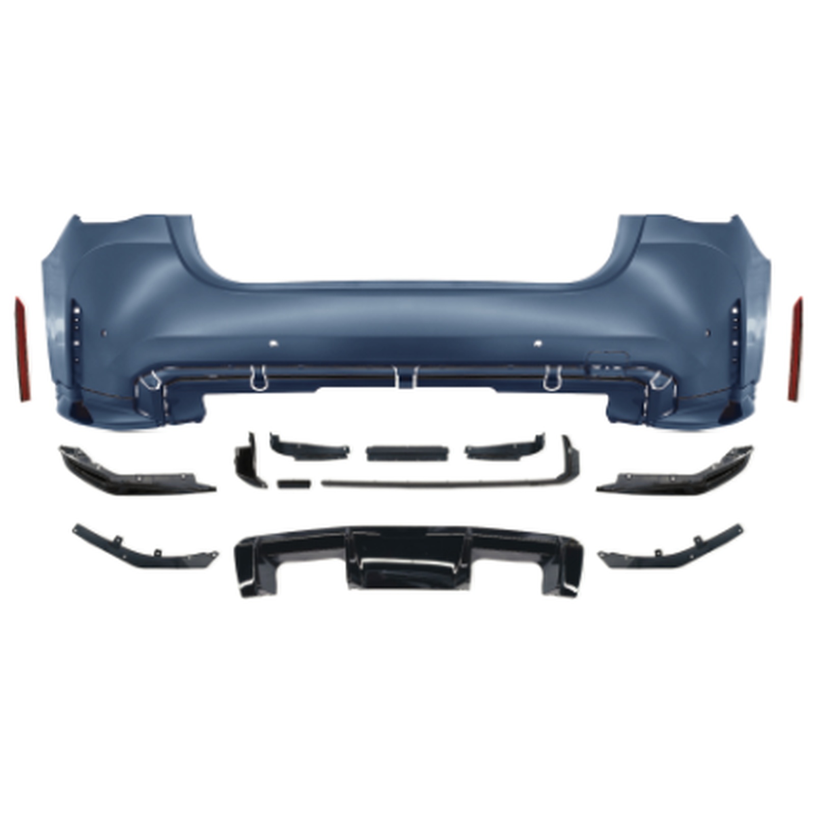 G22/G23 M4 Rear Bumper Assy 2 Door MTP-G22-019 for BMW