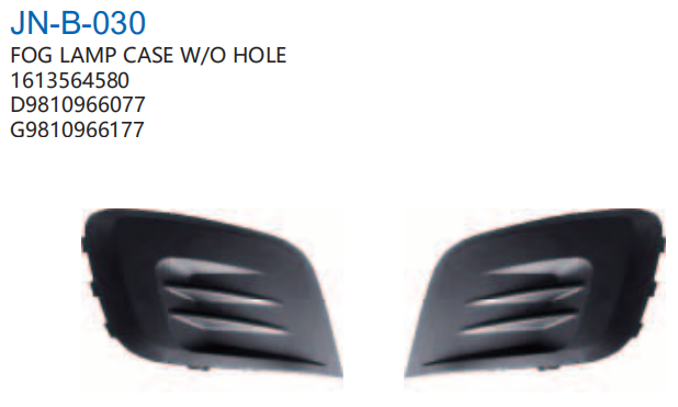 Fog Lamp Cover PG0050090K for 标致 Peugeot