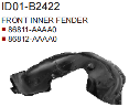 Inner Fender HN1070030F1 for 现代 Hyundai