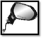 Side Mirrors TY1750271 for 丰田 Toyota