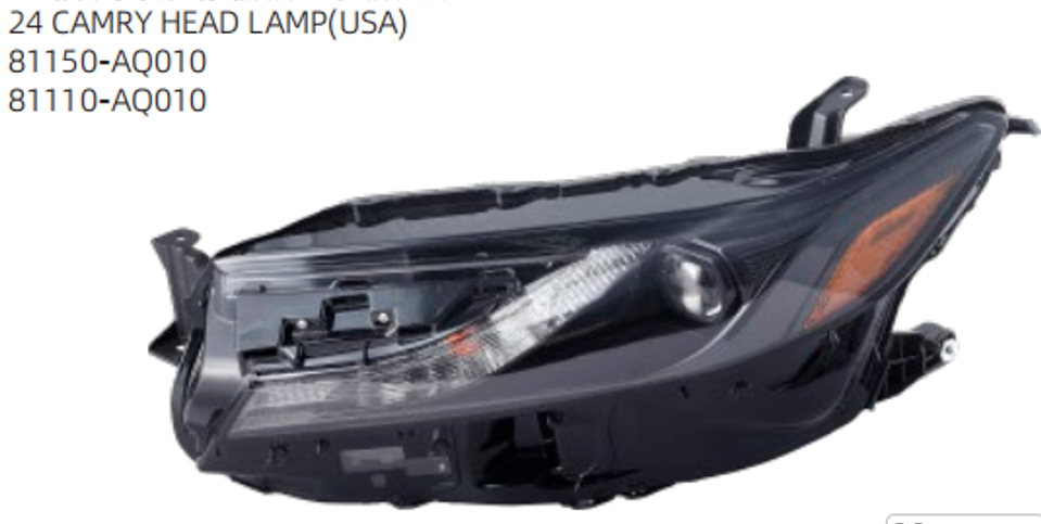 Head Lamps TY0390110 for 丰田 Toyota