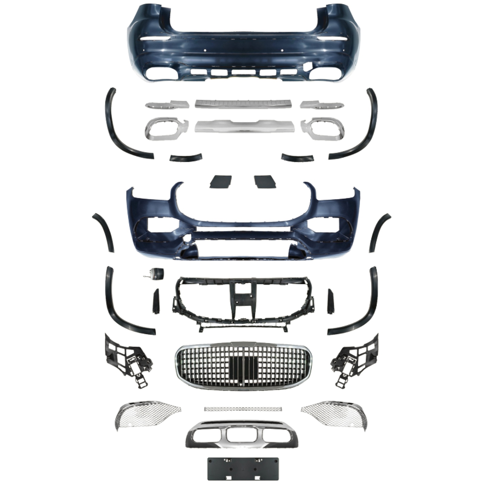 GLS Maybach Bodykits MTP-X167-011 for BENZ