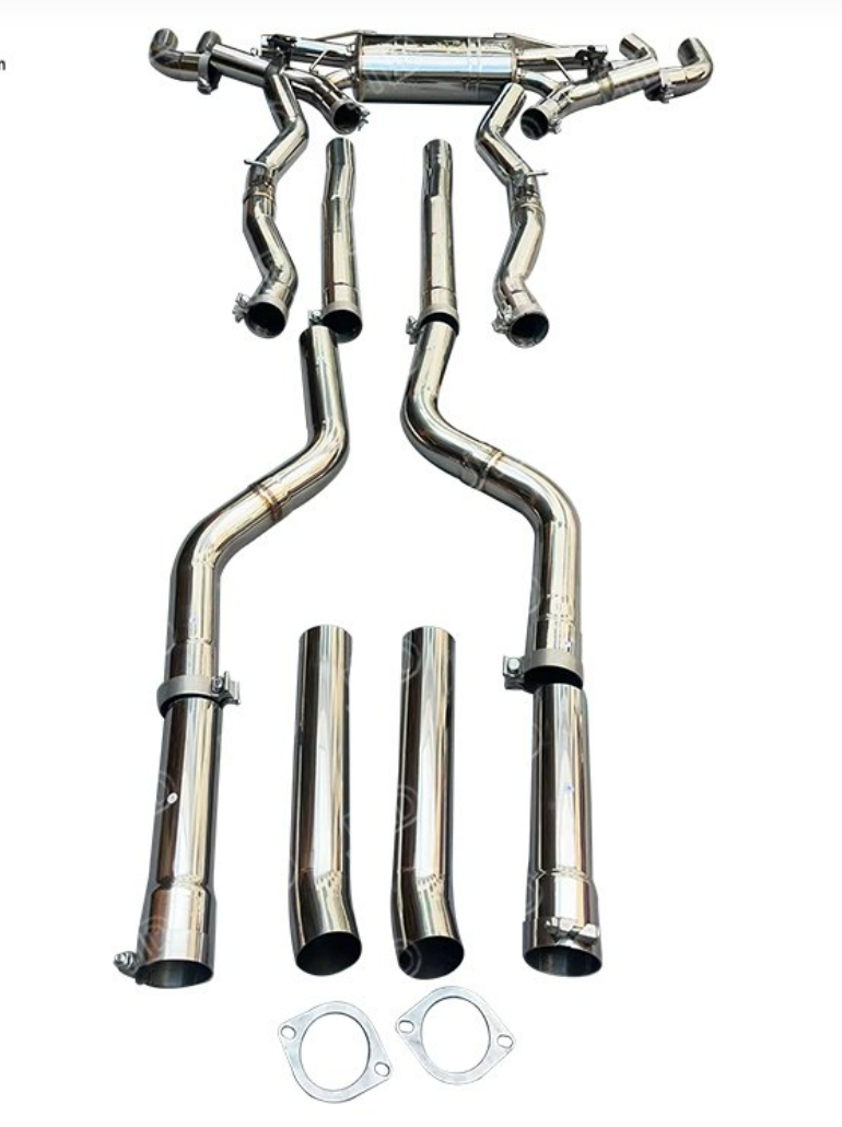 For 2019+ BMW X5M X6M F95 F96 Valved Sport Exhaust System MTP-EHP-008 for EXHAUST PIPE