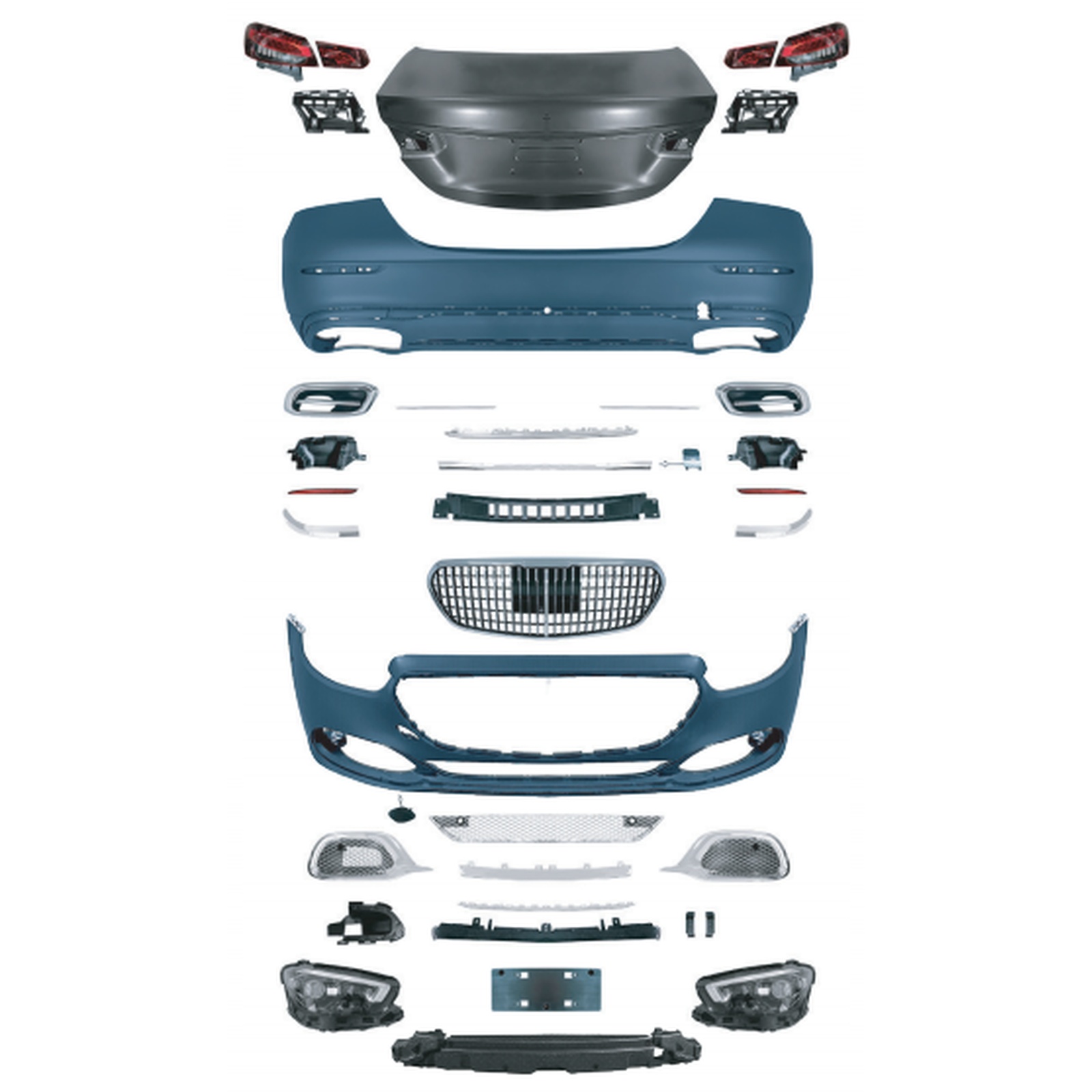 Maybach Old To New Bodykits MTP-W213-054 for BENZ
