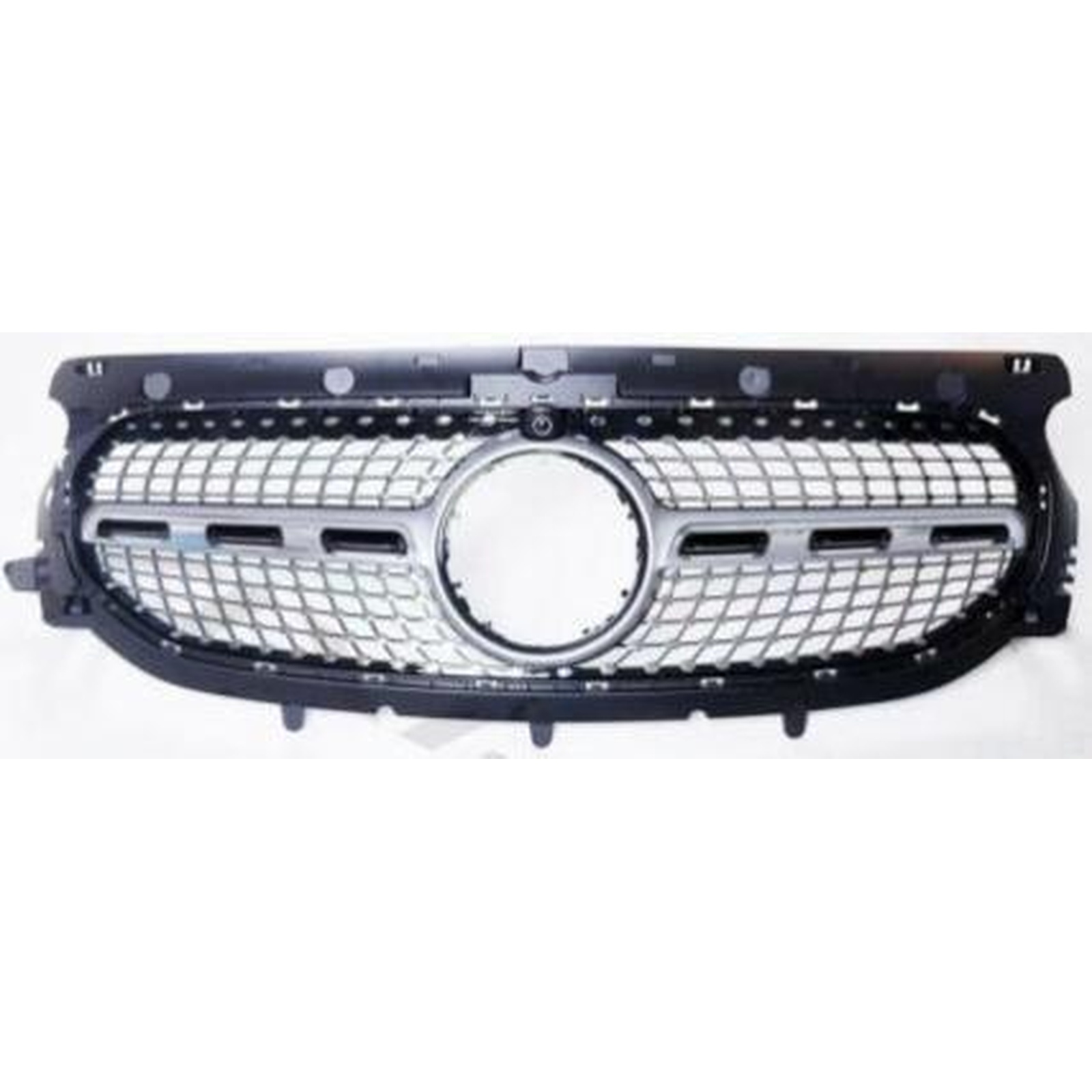 Diamond Grille Silver MTP-BZG-138 for BENZ