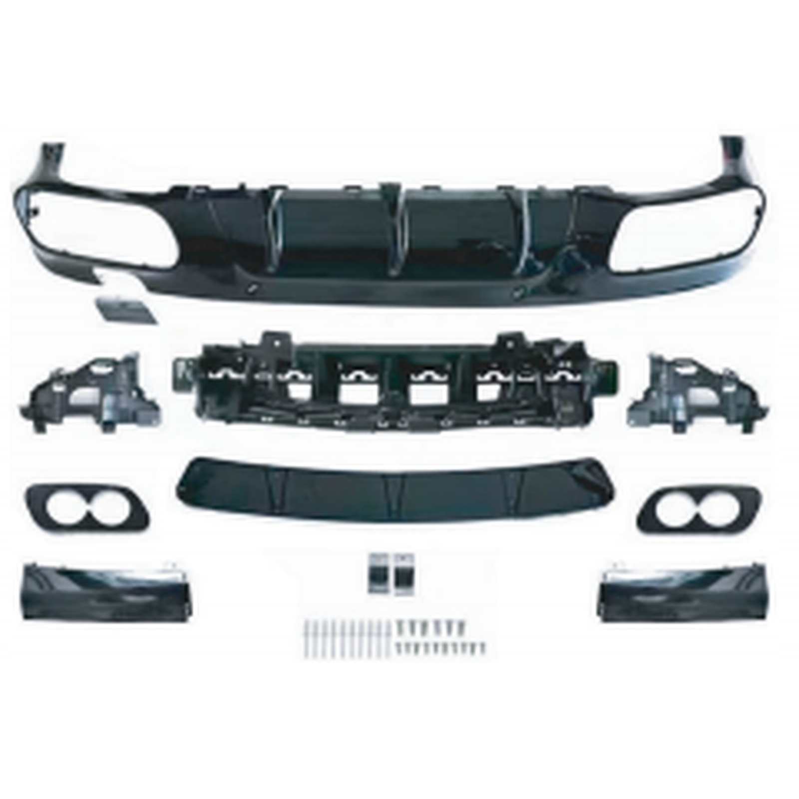 CLS53 Rear Diffuser MTP-W257-010 for BENZ