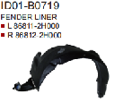 Inner Fender HN0180030 for 现代 Hyundai