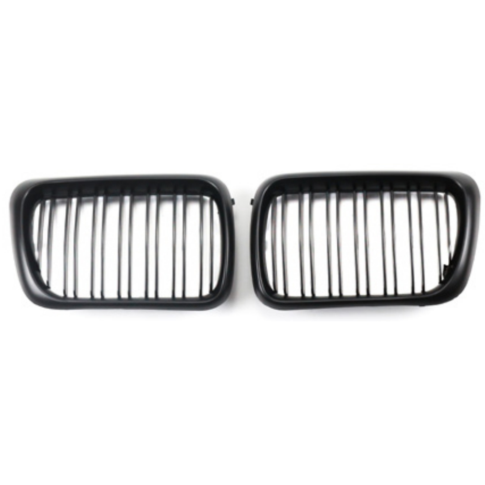 Matte black/double/grille MTP-BMG-386 for BMW