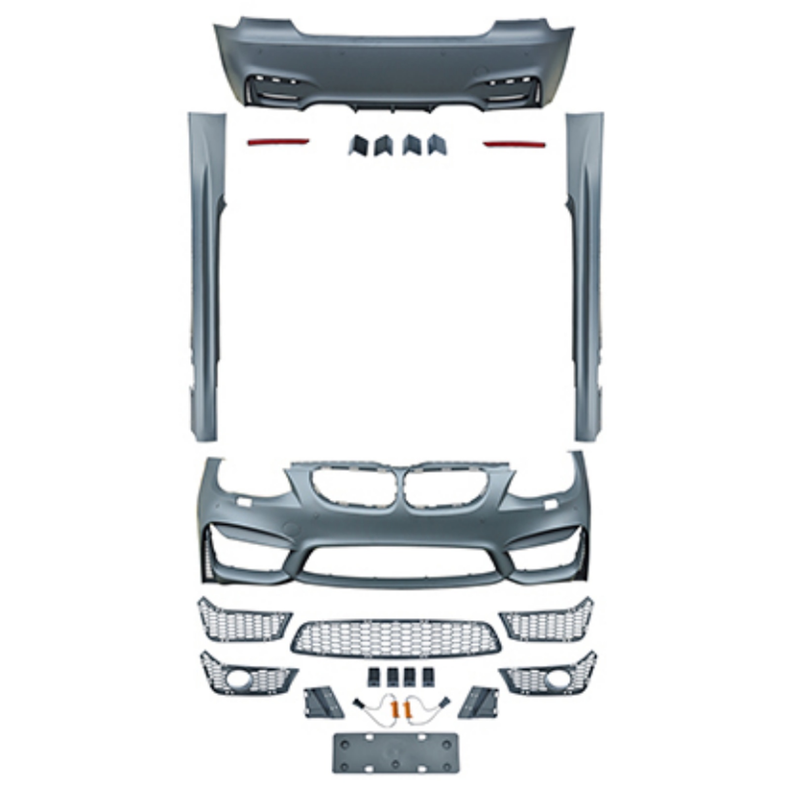 F80 M3 Look Bodykit For 10-13 E92 LCI MTP-E92-054 for BMW