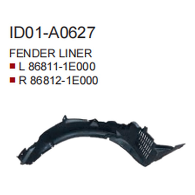Inner Fender HN00330031 for 现代 Hyundai