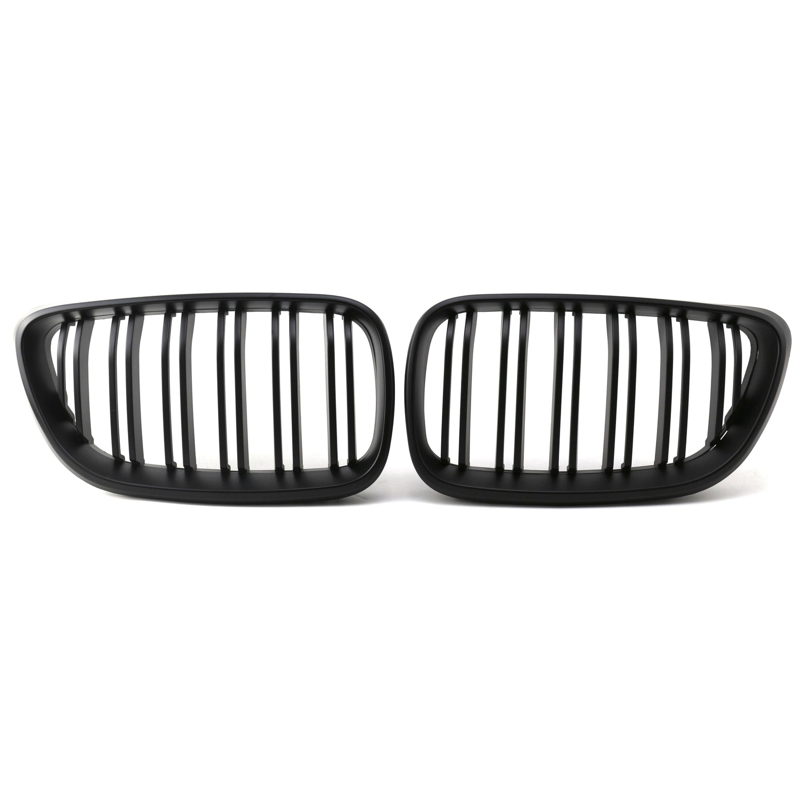 Matte black/double/grille MTP-BMG-029 for BMW