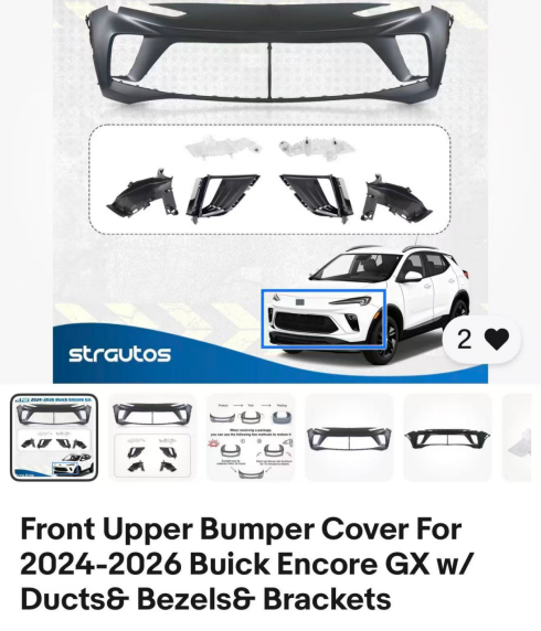 Front Bumper Assy BK0131660 for 别克 Buick