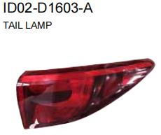 Tail Lamps KA0830170 for 起亚 Kia