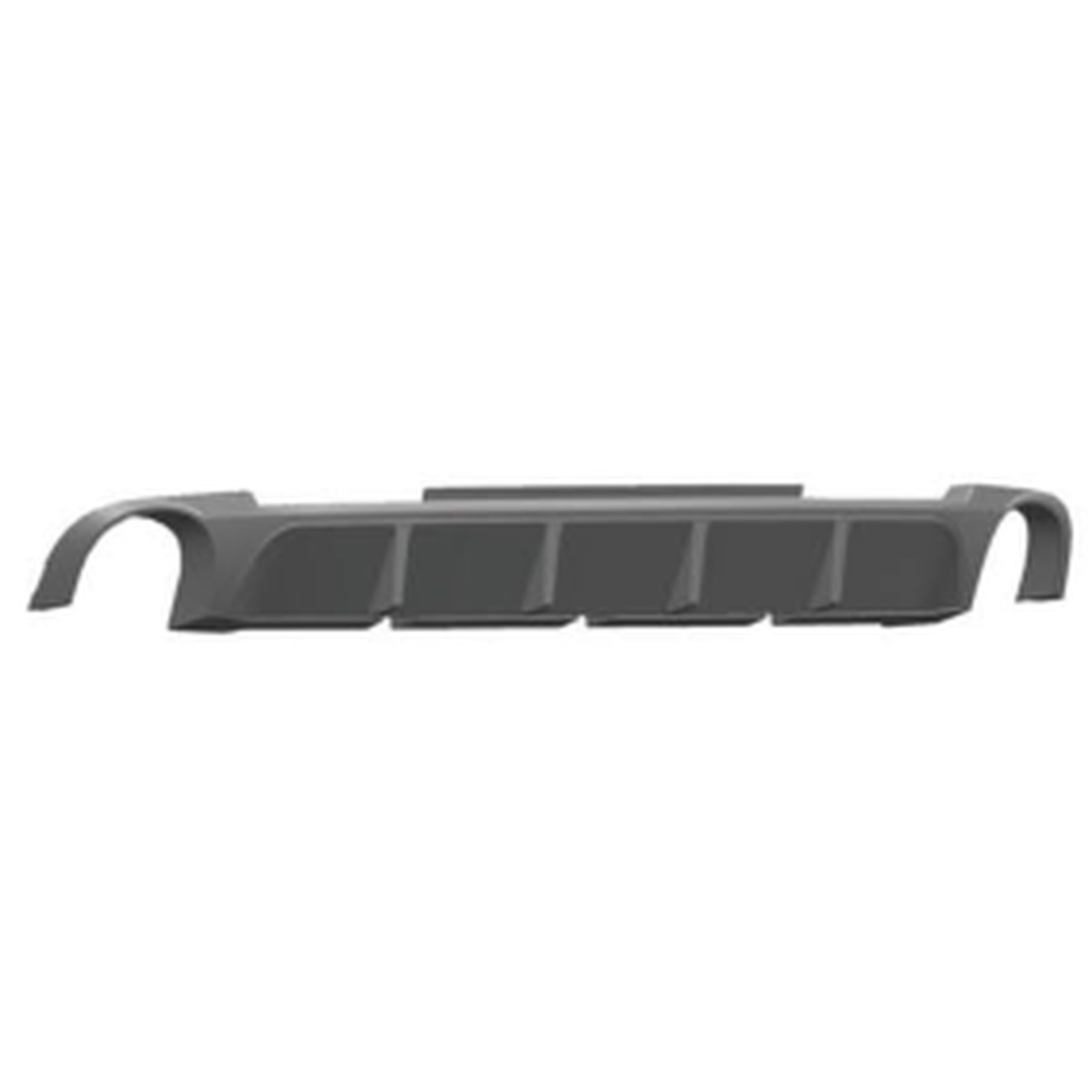 AMPP Rock Rear Diffuser For 13-14 V6 & GT MTP-MUST-086 for FORD