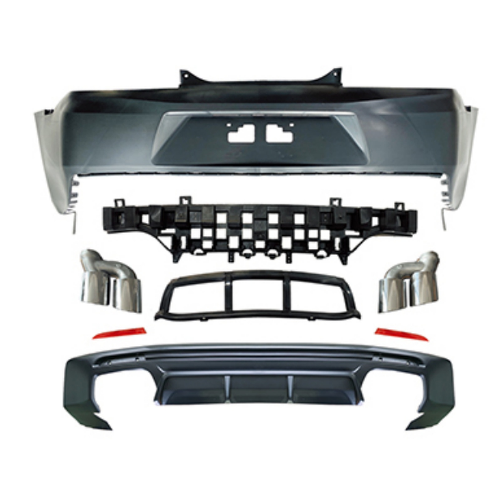 6th ZL1 Rear Bumper Kit MTP-CMR-054 for CAMARO