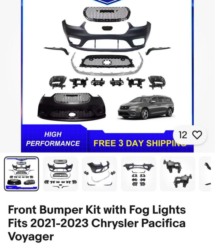 Front Bumper Assy CR0081660 for 克莱斯勒 Chrysler