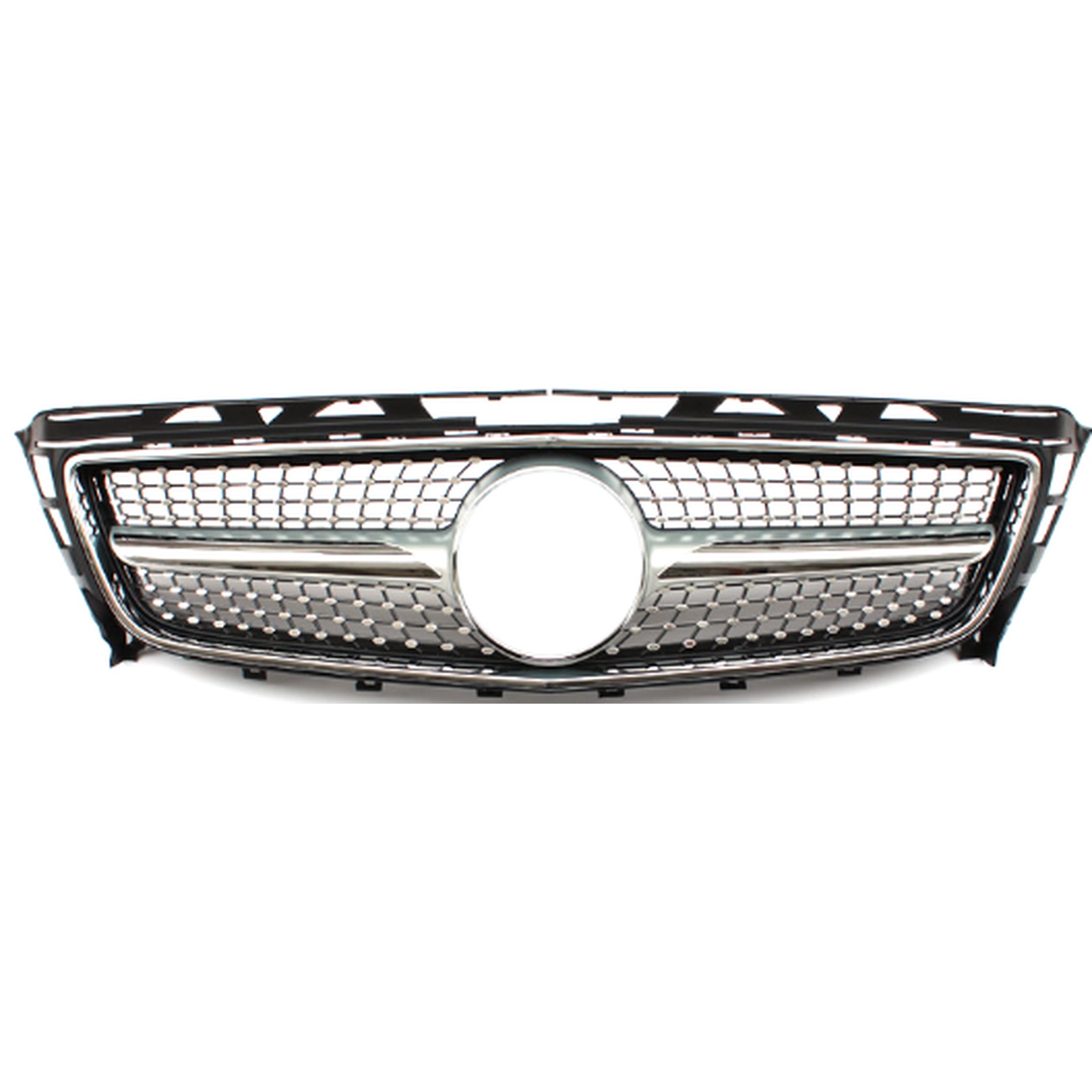 Diamond Grille Silver MTP-BZG-106 for BENZ