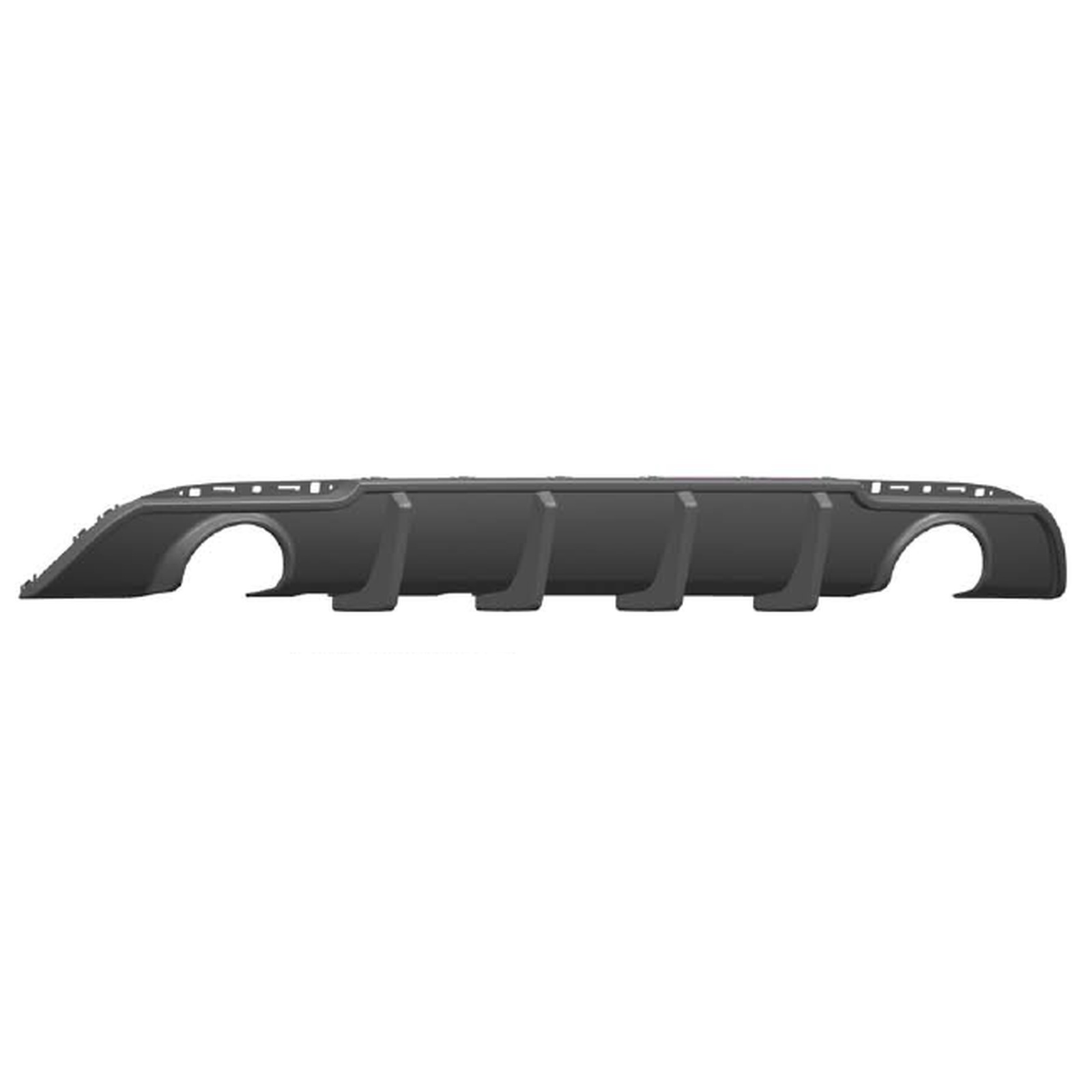 Rock Rear Diffuser For Round Tips MTP-CHYRS-005 for CHRYSLER