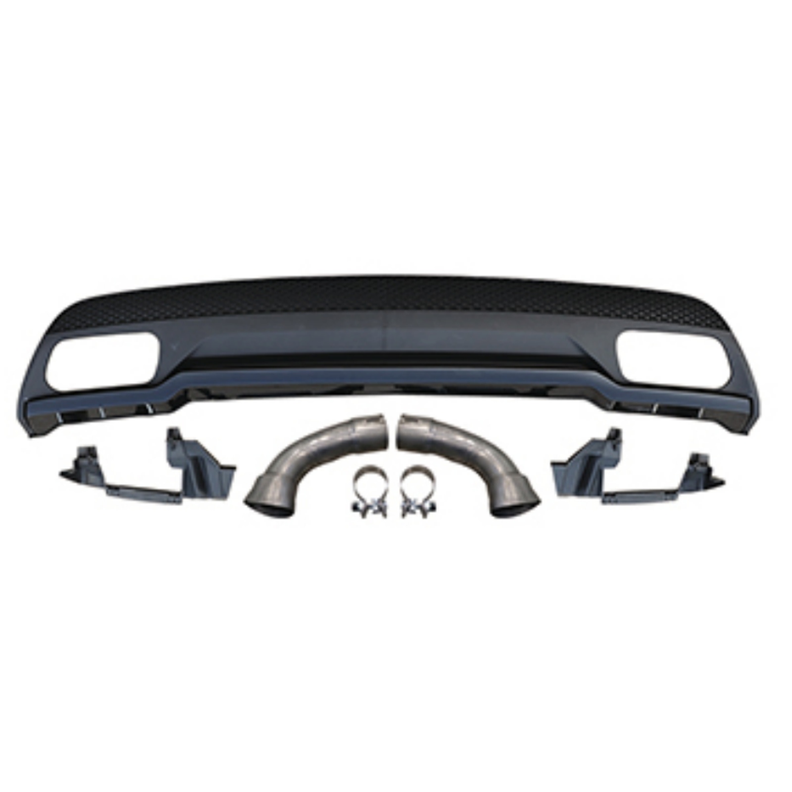A45 Rear Diffuser/For AMG/Black/ MTP-W176-010 for BENZ