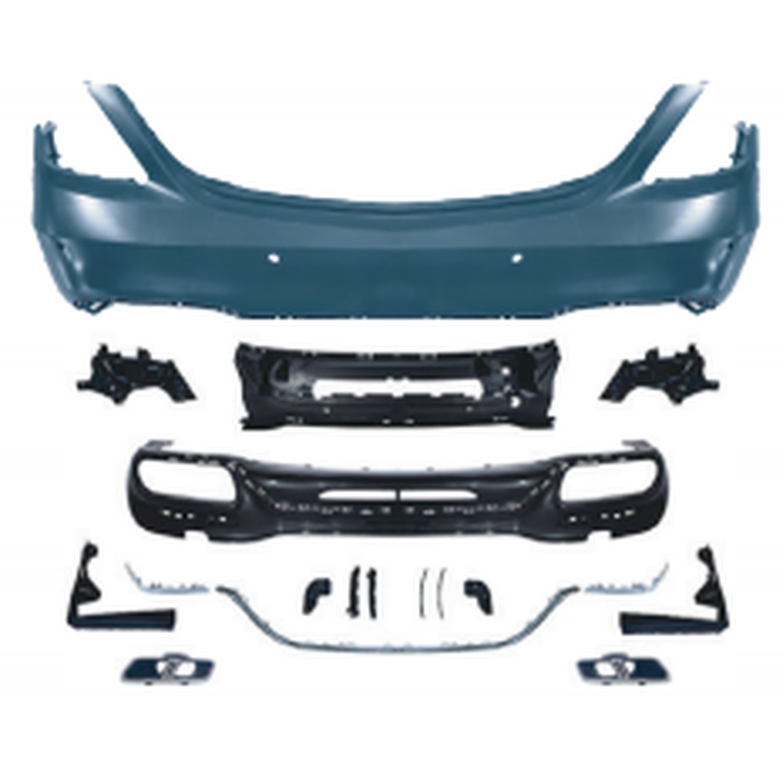 S63/S65 Rear Bumper Assy MTP-W222-013 for BENZ