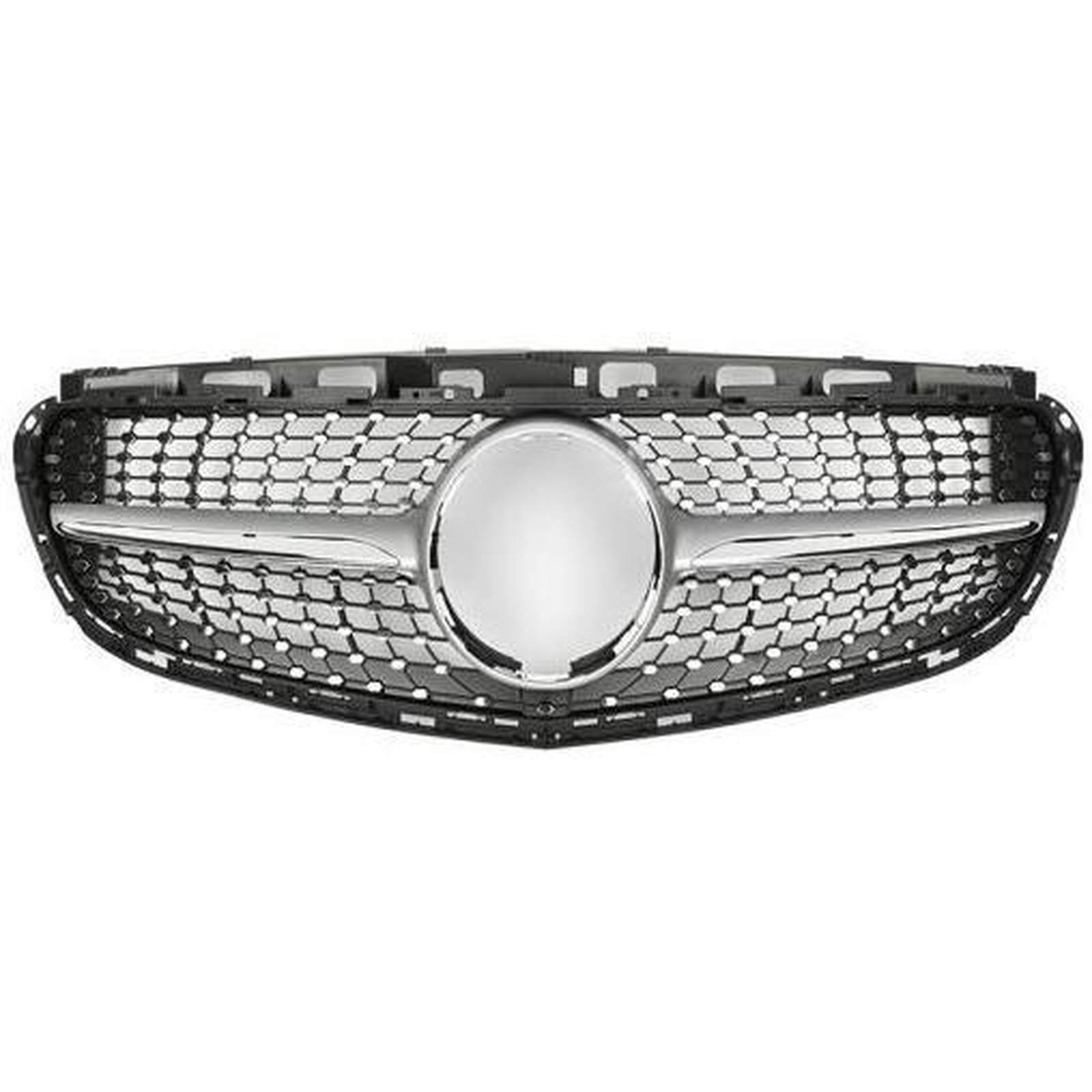 Diamond Grille Silver MTP-BZG-070 for BENZ