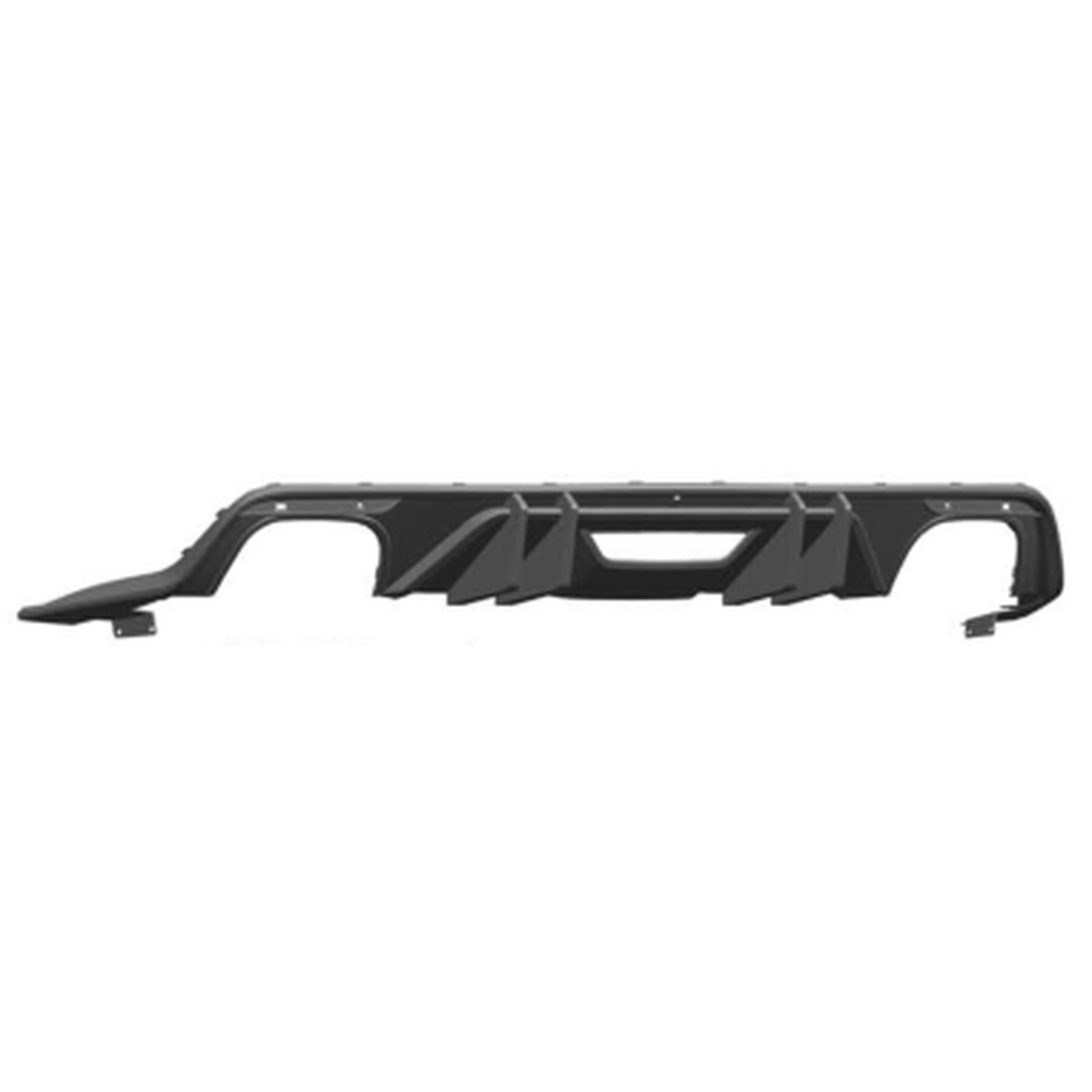 AMPP Competition Rear Diffuser Dual Outlet MTP-MUST-098-2 for FORD