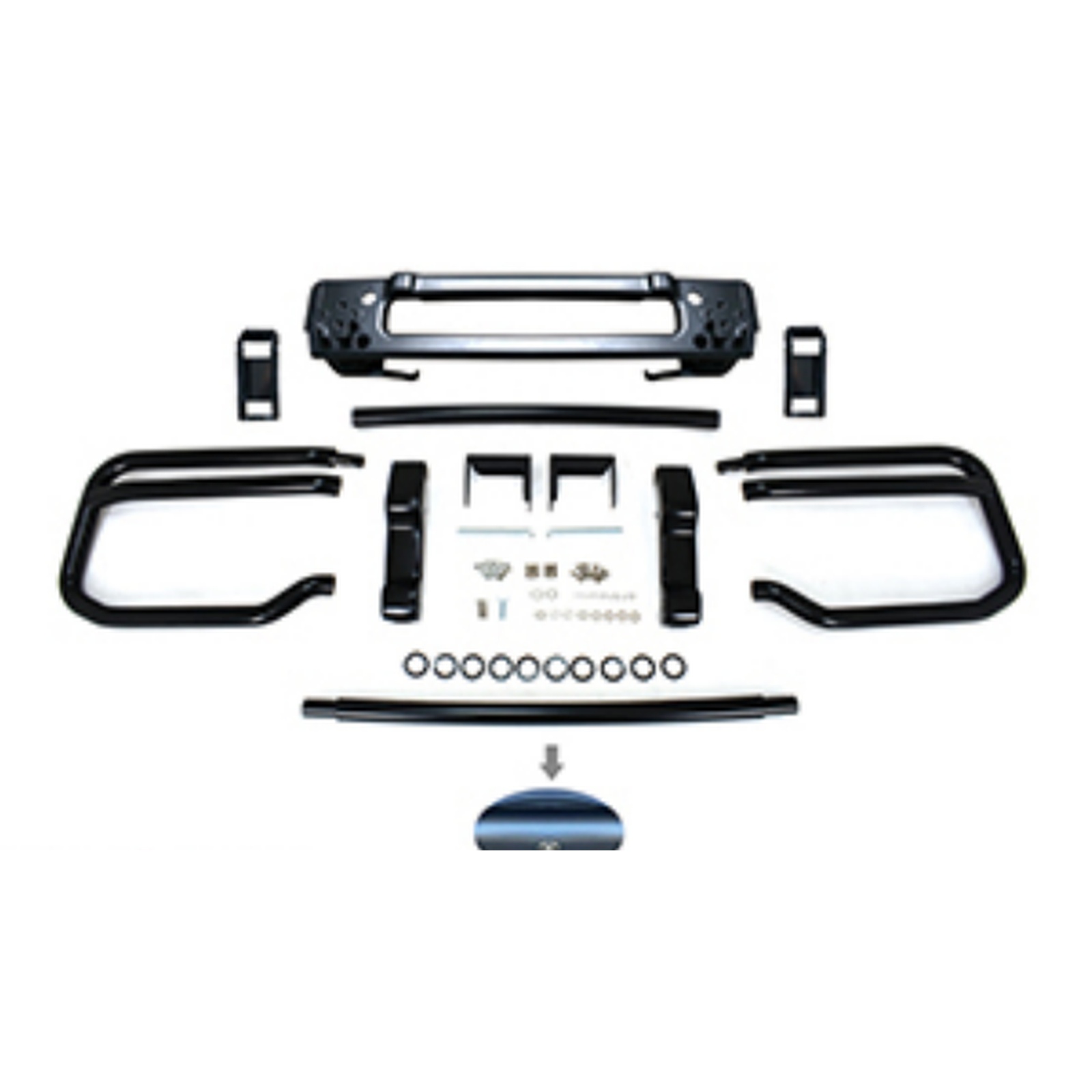 G63 1:1 Front Guard With Bracket & Camera Hole/25+ MTP-W465-006 for BENZ