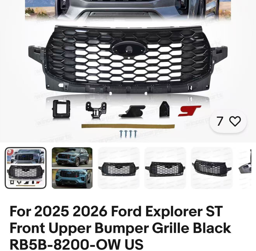 Grille FD0280070PJ for 福特 Ford
