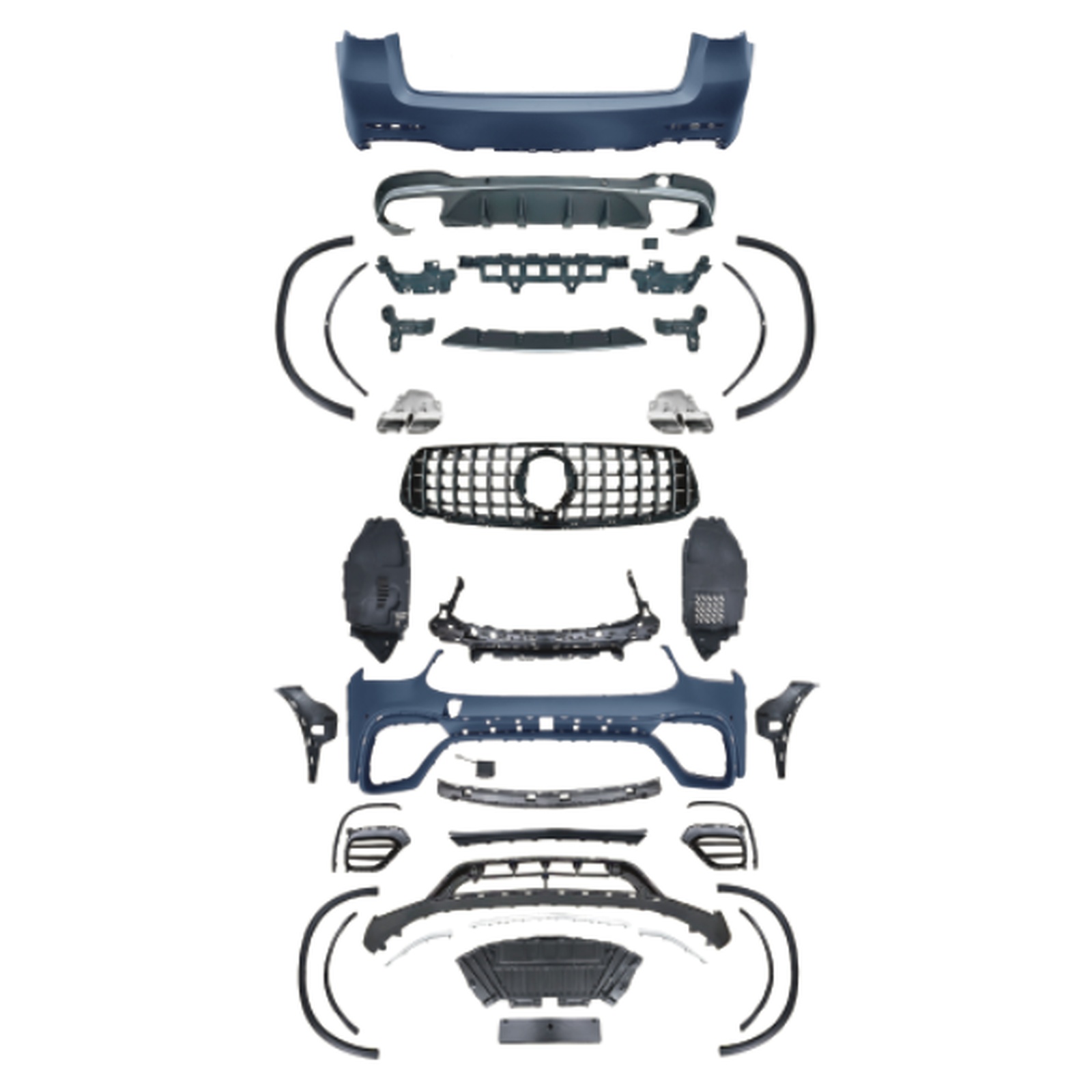 GLC63 Bodykits MTP-X253-011 for BENZ